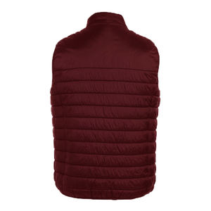 Gilet matelassé décontracté pour homme, sans manches, chaud, avec fermeture éclair, pour l'hiver et les activités de plein air, personnalisable, à capuche, en polyester/coton, 100 % polyester - Product Image 6