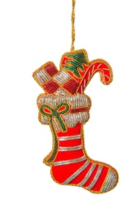 Stylish Fancy Handmade Beaded Dog Bone Embroidery <b>Charm</b> Beautiful Cute Trendy Top Latest Luxury New Design Custom Decor Look - Product Image 4