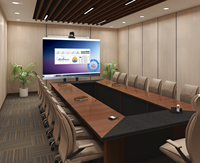 Pantalla LED de Video para Interiores con Control Inteligente Todo en Uno, Personalizable, de 108/135/163 Pulgadas, Pantalla LED Grande Tipo COB para Educación y Conferencias