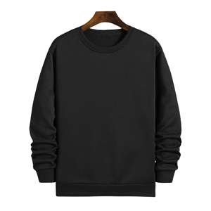 Nueva llegada, sudadera unisex de forro polar grueso de 350g, lisa, extragrande, para hombre. - Product Image 1