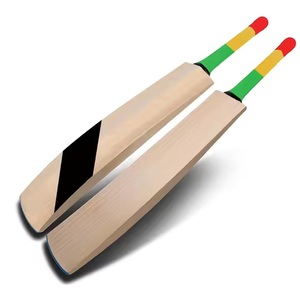Bate de Críquet Personalizado con Logotipo Impreso para Equipos Internacionales, Hecho a Mano con Madera de Sauce Inglesa, para Pelotas Duras, Servicio OEM - Product Image 1
