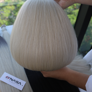 Extensiones de Cabello Natural Ondulado Virgen Remy Vietnamita al Por Mayor a Precio de Fábrica, Color 613 Cenizo, Paquetes de Cabello de Donante, Trama Doble a Máquina, 100 Gramos - Product Image 4