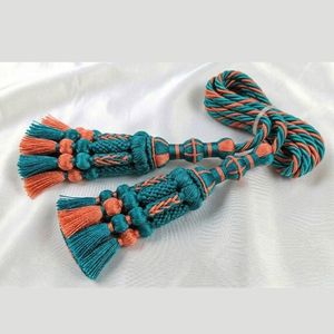 Material de hilo suave con borlas, estilo elegante, ligero, acabado duradero, ideal para cortinas, manualidades y accesorios de moda. - Product Image 5