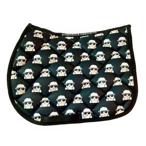 High Quality Custom 19MM Foam All-Purpose Saddle Pad Horse Riding <b>Equestrian</b> Equipment Customizable Horse Tack - Product Image 5