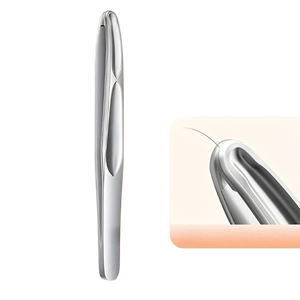 Pinzas Modernas de Acero Inoxidable para Cejas con Punta Redonda, Punta Puntiaguda de 9.1 cm, Diseño Duradero, Necesidades de Belleza y Cuidado Personal en el Hogar - Product Image 2