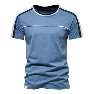 Camisetas Deportivas Personalizables Extra Grandes de Manga Larga con Rayas Amarillas y Negras, Cuello Redondo, Tejidas, con Estampado 3D, Bajo MOQ - Product Image 1