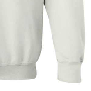 Sweat-shirt blanc à col rond AKACrewneck, manches longues, poignets côtelés, imprimé graphique, décontracté, pour femme, à porter tous les jours, haut confortable 1908 - Product Image 2