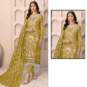 Colección de Trajes de Chinon Pesado Puro con Bordado Propio y Patchwork - Product Image 3