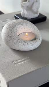 Portavelas de Concreto Hecho a Mano de Primera Calidad TCE para Decoración del Hogar, Centro de Mesa, Uso en Hoteles y Restaurantes - Product Image 3