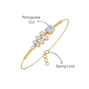 Iced Out Women's Diamond <b>Bangle</b> <b>Bracelet</b> Pave Band Lab Grown Solitaire Diamond Ethnic Party Wear <b>Bracelet</b> for Womens - Product Image 3