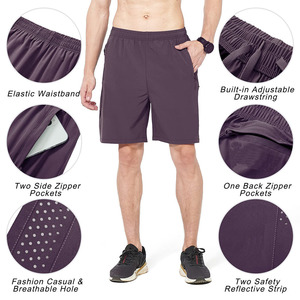 Shorts de baseball confortables et élégants pour hommes, tissu doux au toucher, matière extensible, shorts en tissu frais pour l'été pour hommes - Product Image 4
