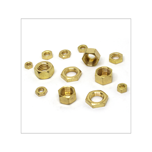 Tuerca de Latón con Roscas Precisas, Ideal para Aplicaciones de Ensamblaje Industrial, Eléctrico y Mecánico - Product Image 4