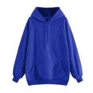 Sudadera con Capucha Rosa Polvoriento Personalizada al por Mayor, Sudadera Casual de Forro Polar con Mangas Raglán y Bolsillo Canguro para Mujer - Product Image 2