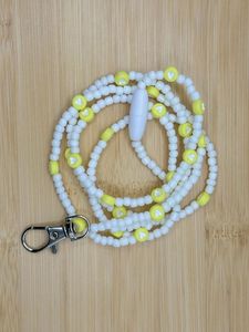 Lanière perlée brodée tendance, porte-clés perlé fait main, cordon de cou pour usage quotidien - Product Image 5