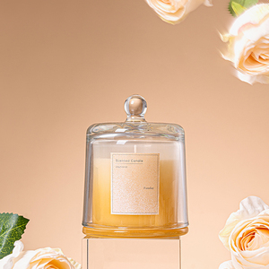 Venta al por mayor de lujo de etiqueta <span class=keywords><strong>privada</strong></span> personalizada fragancia lavanda cera de soja vela perfumada con tapa para regalos de decoración del hogar - Product Image 4