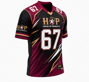Professional Custom Men's American Football <b>Fan</b> Jersey Sublimated V-Neck Performance Sports Shirt Moisture Wicking Lightweight - Product Image 4