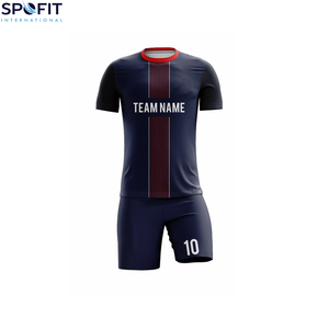 Uniforme Deportivo de Fútbol de Alta Calidad 2026, Tejido Transpirable de Secado Rápido, 100% Poliéster, Diseño de Logotipo de Equipo Personalizado - Product Image 5