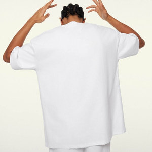 Ensemble de survêtement court d'hiver pour homme style Hip Hop, avec logo personnalisé, t-shirt vierge et short, tenue de sport deux pièces à manches courtes et shorts assortis - Product Image 3