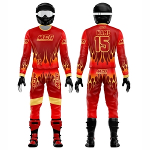 Wholesale Factory Direct Top Trending Sublimation Printing Breathable Comfortable Fabric Motocross MTB Dirt Bike Racing Uniforms - Product Image 1