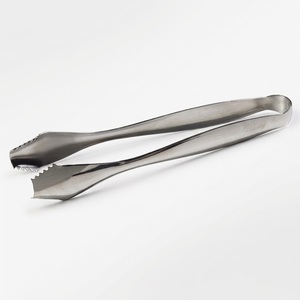 High-End Stainless Steel Ice Tongs With Artistic Human Hand Design Polished Mirror Finish Sculptural Barware For Luxury Hotels - Product Image 4