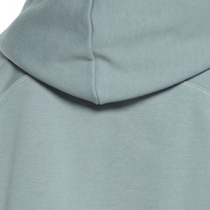Custom Design Outfit Oversize Crop hoodies <b>Shorts</b> Solid Color 100% Cotton <b>Long</b> Sleeve Comfortable <b>Women</b> <b>Shorts</b> Set - Product Image 4