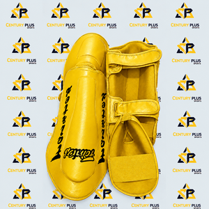 Protectores de Espinilleras Fairtex al Por Mayor con Logotipo Personalizado, Protección Profesional, Cuero Genuino de Vaca, Protector de Piernas, Equipo de Entrenamiento - Product Image 1