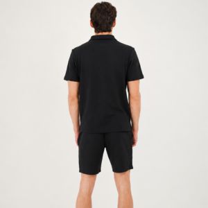 Custom Men's <b>Twin</b> <b>Set</b> Breathable Polo Shirt Shorts Streetwear Summer Sportswear OEM ODM Manufacturer Wholesale <b>Sets</b> - Product Image 3