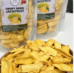 Sunrise Ins LTD Tranches de Jackfruit Séchées Croustillantes et Sucrées 250g Emballage Sous Vide VF Snack de Fruits Dak Lak Durée de Conservation 12 Mois Sans OGM - Product Image 1