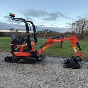 Excavatrice compacte Kubota U10-5 avancée, puissant équipement mini-chenillé pour l'agriculture, la construction, le creusement de fossés, la démolition. - Product Image 4