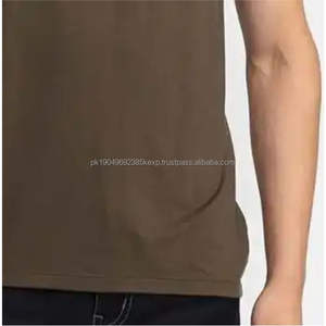 เสื้อยืดผู้ชายคุณภาพสูง ผ้าฝ้าย เสื้อยืดฤดูร้อน สีดำ สไตล์ทันสมัย เสื้อยืดสีพื้น ไซส์ใหญ่ - Product Image 6