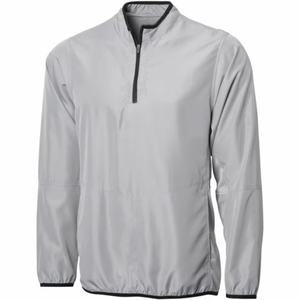 Veste de baseball sportive personnalisée à col montant et manches longues pour adultes, séchage rapide, avec fermeture éclair 1/4, idéale pour l'hiver et les cages de frappe – Vente en gros - Product Image 4