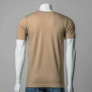 เสื้อยืดคอกลมผ้าฝ้ายคุณภาพสูง 100% พิมพ์ลายดิจิทัลตามสั่ง แขนสั้น ใส่สบาย - Product Image 5