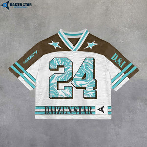 Camiseta de Fútbol Ligera de Malla Transpirable de Secado Rápido, Manga Corta, Estampada, Ropa de Entrenamiento de Fútbol, Diseño Personalizado - Product Image 6