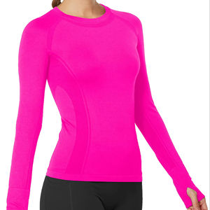 Camiseta de Yoga de Manga Larga para Mujer, Tejido Modal Suave de Primera Calidad, Sostenible y Transpirable, Corte Holgado, Venta al por Mayor - Product Image 6