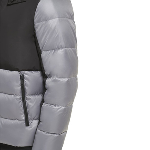High Quality Hooded Puffer <b>Jacket</b> Windproof Slim Fit Casual Winter Coat with Zipper Closure Polyester Men's Puffer <b>Jacket</b> - Product Image 3