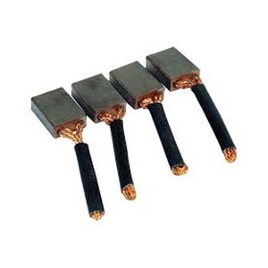 ชุดแปรงถ่านคาร์บอน 1810743M91 จำนวน 4 ชิ้น (ขนาดเล็ก 2 ชิ้น + ขนาดใหญ่ 2 ชิ้น) ใช้ได้กับรถแทรกเตอร์ Massey Ferguson รุ่น 35 135 165 240 265 285 375 สตาร์ทเตอร์ เครื่องกำเนิดไฟฟ้า - Product Image 1