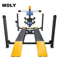 Oferta MOLY: Juego Completo de Elevador de Autos, Máquina de Alineación de Ruedas 3D, Cambiador de Neumáticos y Equilibrador de Ruedas