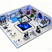 Paquete de Arcade VR Interior de Alto Retorno de Inversión, Diseño de Parque Temático VR Llave en Mano, Centro de Entretenimiento de Realidad Virtual 9D Completo, Configuración de Negocio