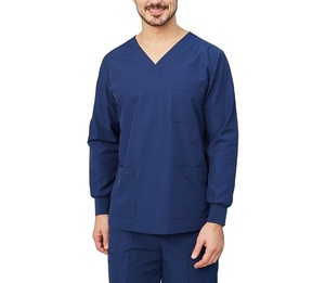 OEM Long Sleeve Custom Logo Label Dental Clinic Uniform Medical <b>Scrub</b> <b>Nurse</b> Hospital Uniform Nursing <b>Scrubs</b> Uniforms Top Pant - Product Image 2