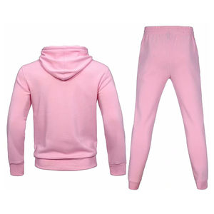 Ensemble de survêtement d'hiver pour homme en polyester et coton, sur mesure, avec fermeture éclair intégrale, chaud, respirant, idéal pour le jogging et l'entraînement en salle de sport - Product Image 4