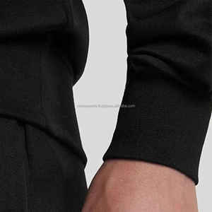 Wholesale Cheap Price Winter High Quality Casual & Street Wear Solid Plain Men Joggers Sweatsuit Tracksuit Set Customized Logo - Product Image 6