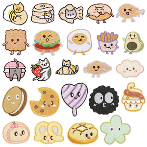 Custom Embroidery Patch Wholesale Contrast Thread Applique for <b>Jackets</b> Caps Backpacks Clothing Factory Iron On Sew On Decorative - Product Image 6