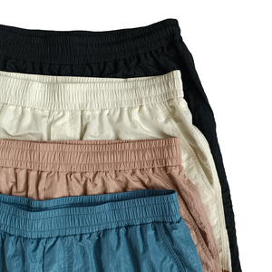 Shorts de sport d'été personnalisés pour hommes, respirants, 100 % coton, imperméables, séchage rapide, écologiques, avec cordon de serrage, pour la natation et la plage - Product Image 5