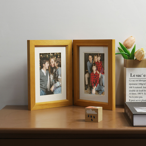Photo Frame Definition Glass Openings <b>Stand</b> on <b>Desktop</b> Tabletop - Product Image 1