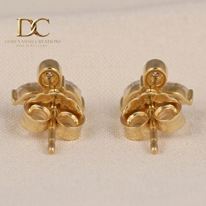New Arrival 14KT Solid Gold IGI Certified Lab Grown Diamond <b>Stud</b> <b>Earring</b> Marquise Brilliant Cut Engagement Wedding Women Jewelry - Product Image 3