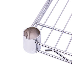 Étagères de rangement en métal à trois niveaux Conception à trois couches - Product Image 2