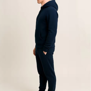 Conjunto deportivo transpirable y antibacteriano para hombre, para correr y hacer ejercicio, suministro de fábrica. - Product Image 3