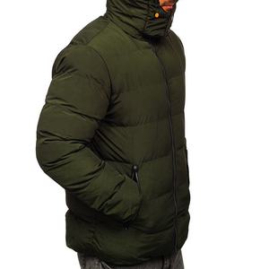 Chaqueta Acolchada para Hombre, Gruesa y Cálida para Invierno, con Capucha, Estilo a Prueba de Viento para Exteriores - Product Image 2