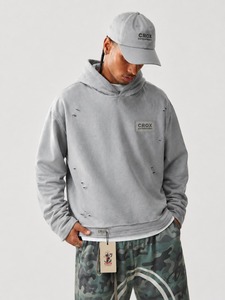 เสื้อฮู้ดดี้ผู้ชายรุ่นลิมิเต็ดอิดิชั่น สไตล์วินเทจสุดพรีเมียม ทรงหลวมใส่สบาย เหมาะสำหรับทุกวัน ดีไซน์ทันสมัย กำลังเป็นที่นิยม - Product Image 2