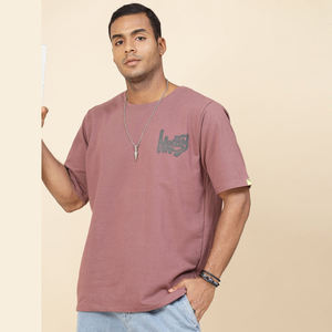 Nueva Camiseta de Verano para Hombre, Estilo Oversize, con Estampado en Serigrafía, Antiarrugas, Logotipo Frontal Personalizado, Venta al Por Mayor, Mezcla de Algodón y Poliéster - Product Image 6